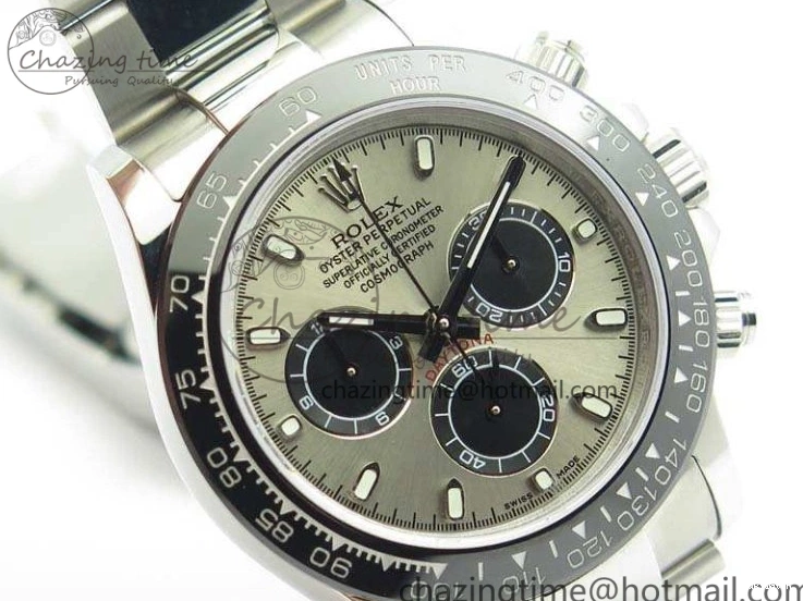 Bracelet A4130 Edition Daytona Gray Bezel On SS Dial JH 116519LN Best Ceramic 0908